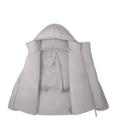 Canada Goose Hooded Down Jacket In Multi