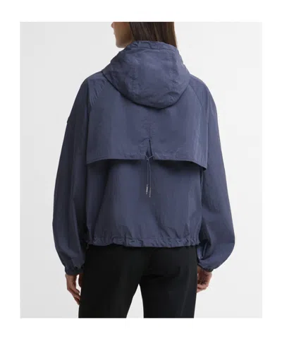 Barbour Rain Anorak Jacket In Black