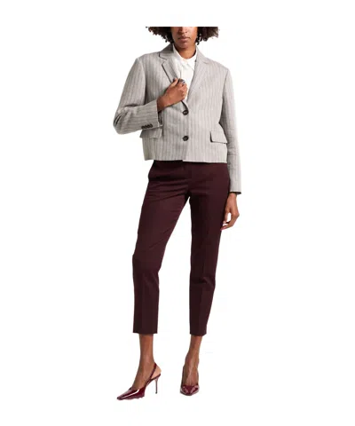 Brunello Cucinelli Single-breasted Blazer In Gray