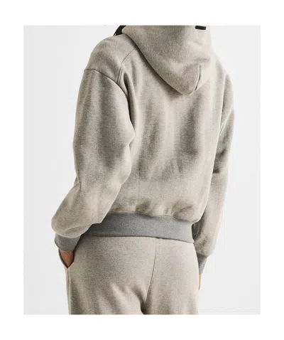 Essentials Half-zip Sweatshirt In Gray