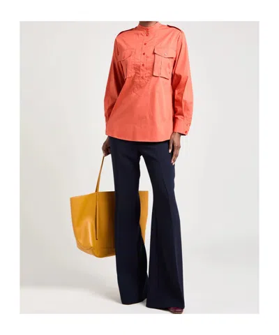 Maxco. Long Sleeve Shirt In Red