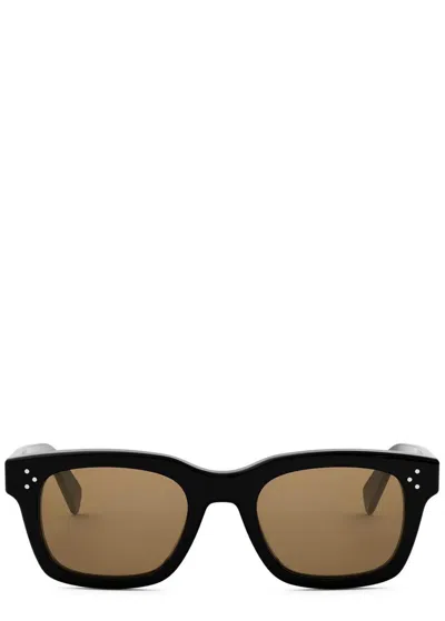 Celine 3 Dot Rectangle-frame Sunglasses In Multi