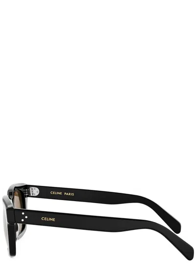 Celine 3 Dot Rectangle-frame Sunglasses In Multi