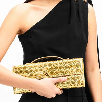 Bottega Veneta Solid Color Handbag In Multicolor
