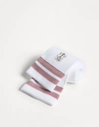 Brunello Cucinelli Knitted Socks In White
