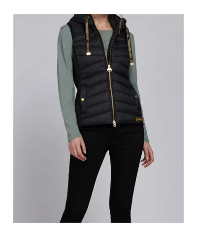 Barbour Grid Gilet In Black