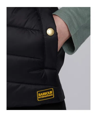Barbour Grid Gilet In Black