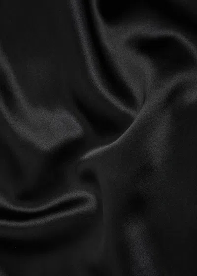 Joseph Silk Top In Black