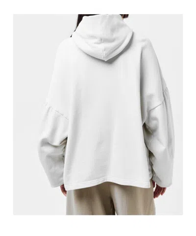 Balenciaga Oversized Mini Sweatshirt In Gray