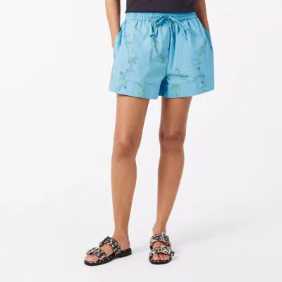 Ganni Shorts In Blue