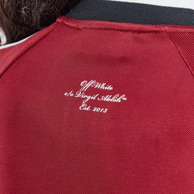 Off-white Casual Versatile Coat In Red