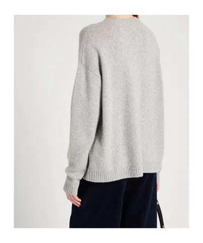 Maxco. Ribbed Crew Neck Sweater In Multi