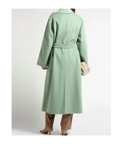 Max Mara A Belted Coat In Green