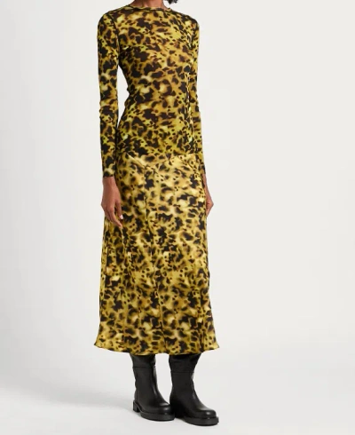 Maxco. Midi Skirts In Yellow