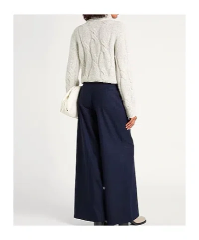 Maxco. Turtleneck Sweater In White