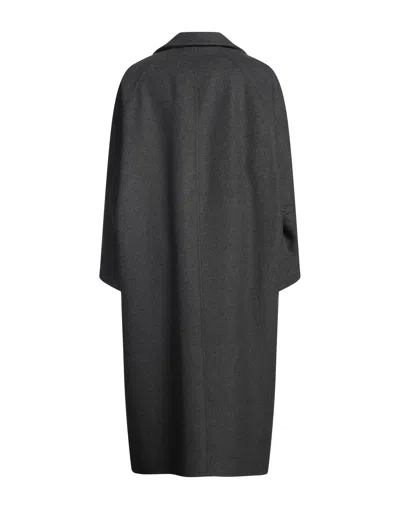 Max Mara Single-breasted Coat In Black