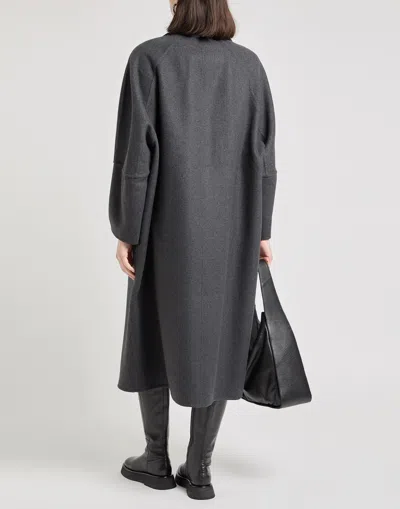 Max Mara Single-breasted Coat In Black