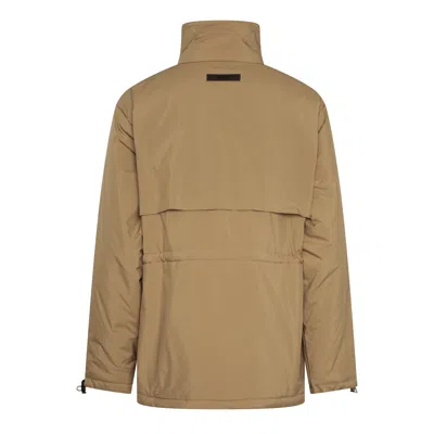 Essentials Long-sleeve Casual Zip-up Jacket In Red