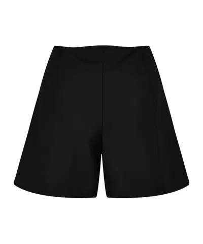 Givenchy Scaloped Shorts In Black