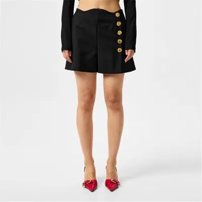 Givenchy Scaloped Shorts In Black