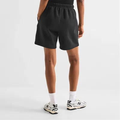 Essentials Logo Drawstring Shorts In Black
