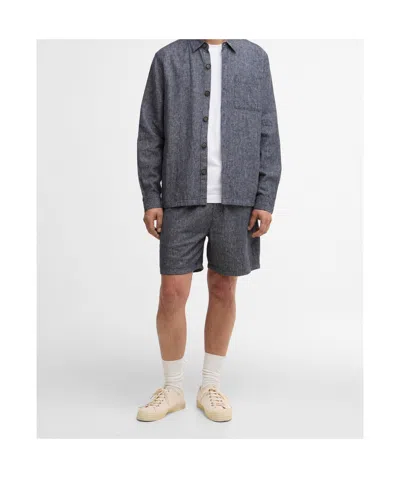 Barbour Drawstring Shorts In Gray