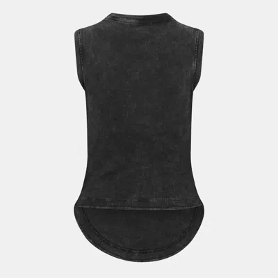 Off-white Fitted Tank Top In Black