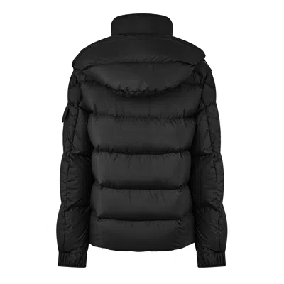Moncler Short Down Jacket In Black