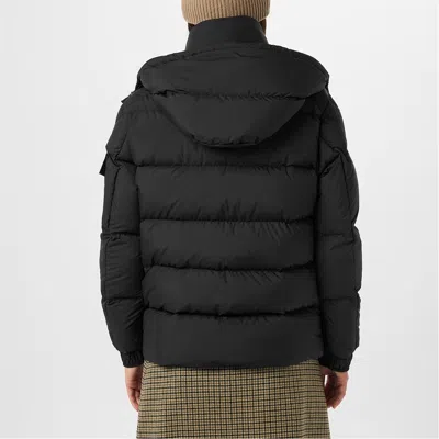 Moncler Short Down Jacket In Black