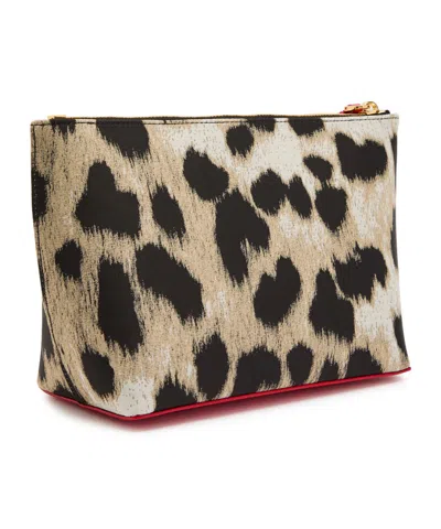 Givenchy Leopard-print Handbag In Khaki