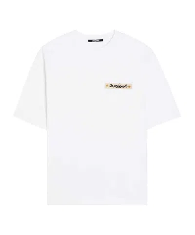 Jacquemus Le T-shirt Plage Cotton-blend T-shirt In Multi