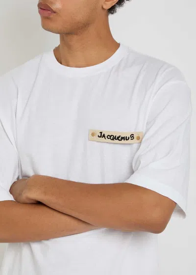 Jacquemus Le T-shirt Plage Cotton-blend T-shirt In Multi