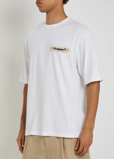 Jacquemus Le T-shirt Plage Cotton-blend T-shirt In Multi