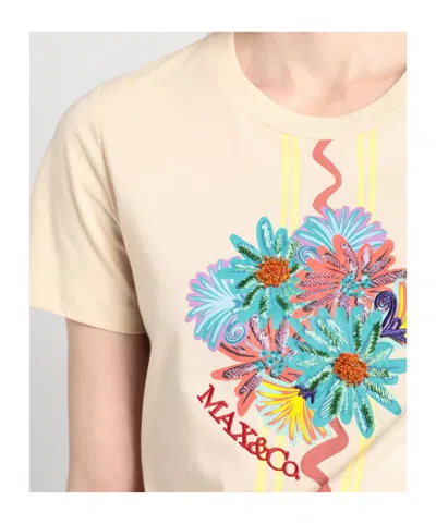 Maxco. Logo Short Sleeve T-shirt In Multi