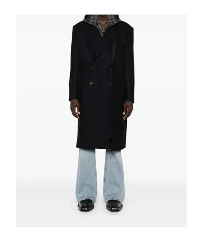 Y/project Double-front Coat In Multi