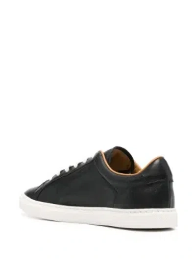 Common Projects Leather Sneakers In Black