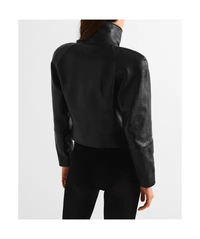 Magda Butrym Leather 04 Jacket In Black