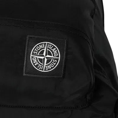 Stone Island Lightweight Fabric Backpack In Pattern