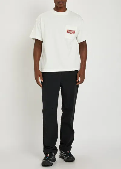 Represent Stretch-nylon Track Pants In Black