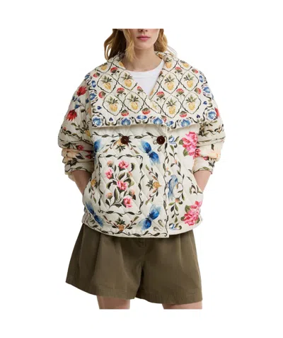 Barbour Quilted Jacket In White