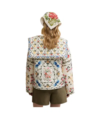 Barbour Quilted Jacket In White