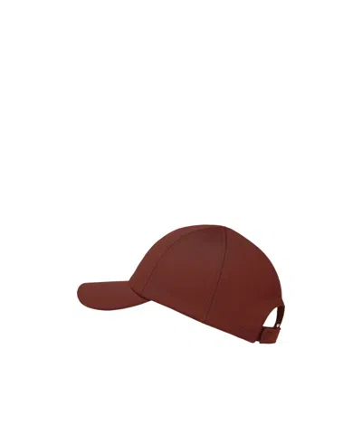 Eres Stuart Baseball Cap In Burgundy