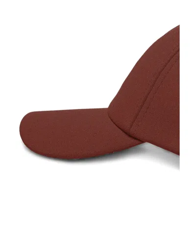 Eres Stuart Baseball Cap In Burgundy