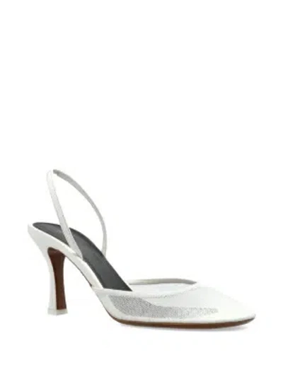 Neous Slingback Pumps In White