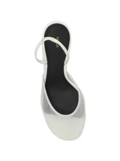 Neous Slingback Pumps In White