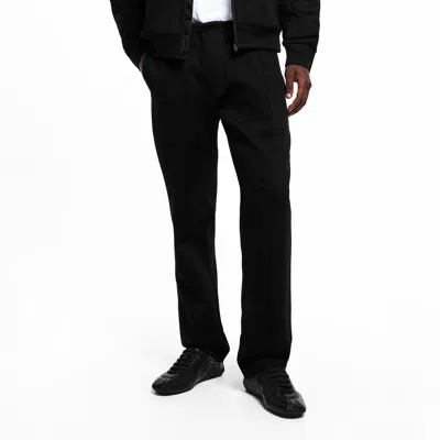 Prada Technical Straight Pants In Black
