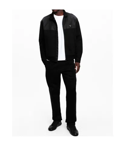 Prada Technical Straight Pants In Black