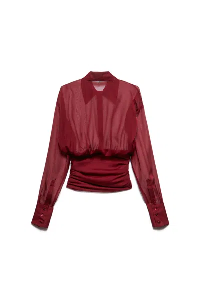 Aniye By Ivette Buttoned Collared Shirt In Multi