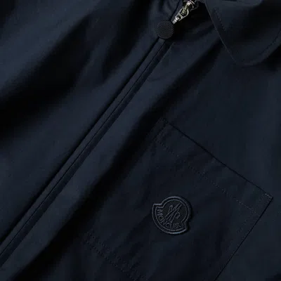 Moncler Structured Overshirt In Black