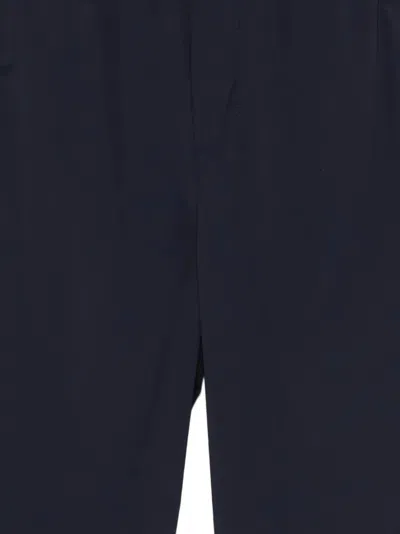 Herno Light-stretch Trousers In Blue